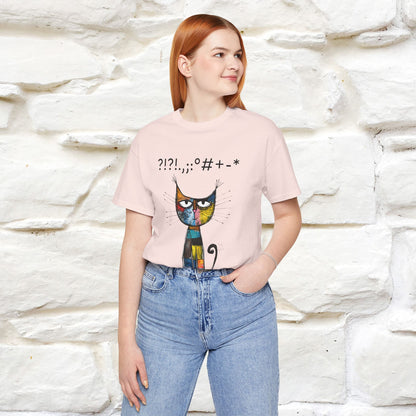 "Enigma" Cat T-shirt |Nunu&Miao Studio - Nunu&Miao Studio
