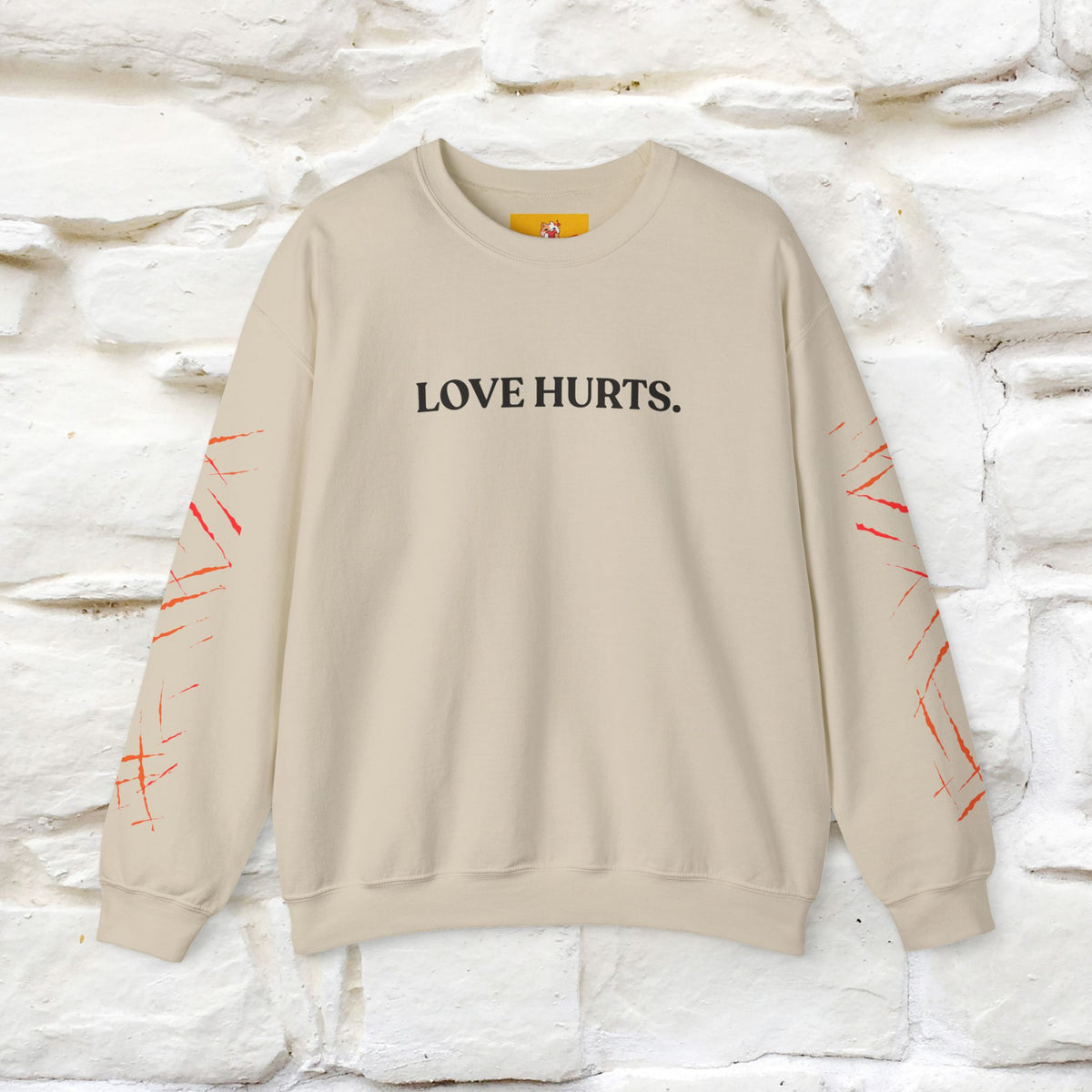 -'Love Hurt'' | Cat Sweatshirt | Nunu&Miao Studio