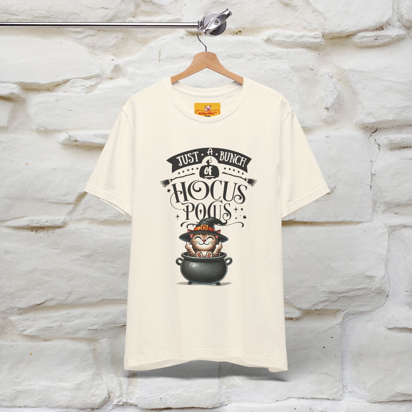"Just A Bunch Of Hocus Pocus" Cat  T-shirt |Nunu&Miao Studio - Nunu&Miao Studio