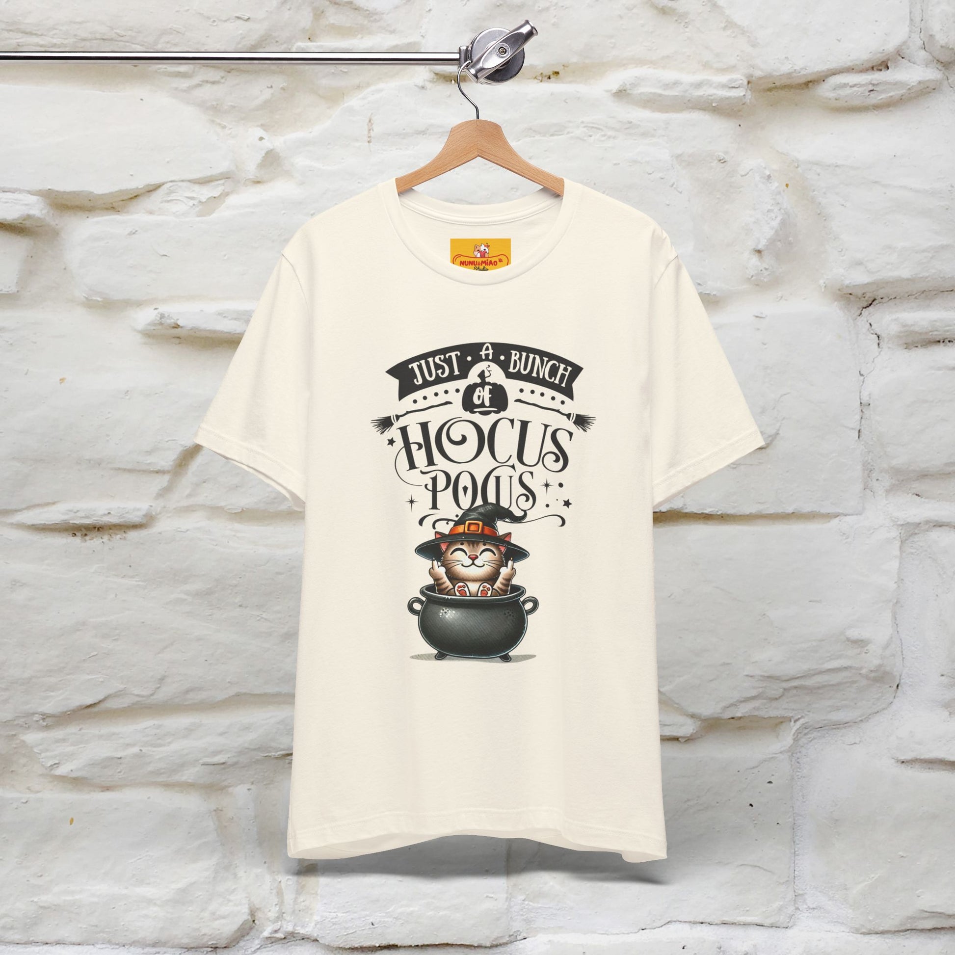 "Just A Bunch Of Hocus Pocus" Cat  T-shirt |Nunu&Miao Studio - Nunu&Miao Studio