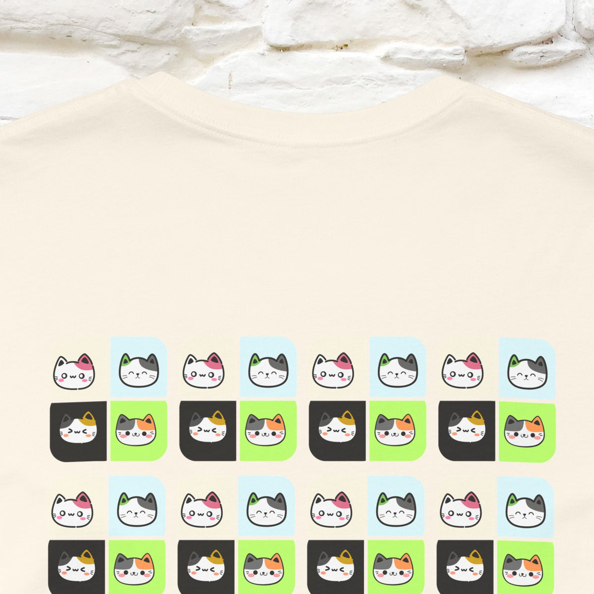 “Miaooo” | Cat T-Shirt | Front & Back Design | Nunu&Miao Studio