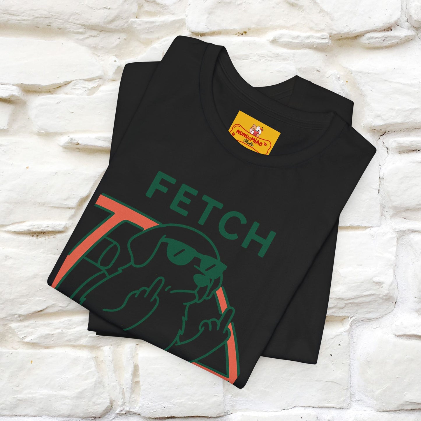 "Fetch This" Funny Dog T-shirt |Nunu&Miao Studio - Nunu&Miao Studio