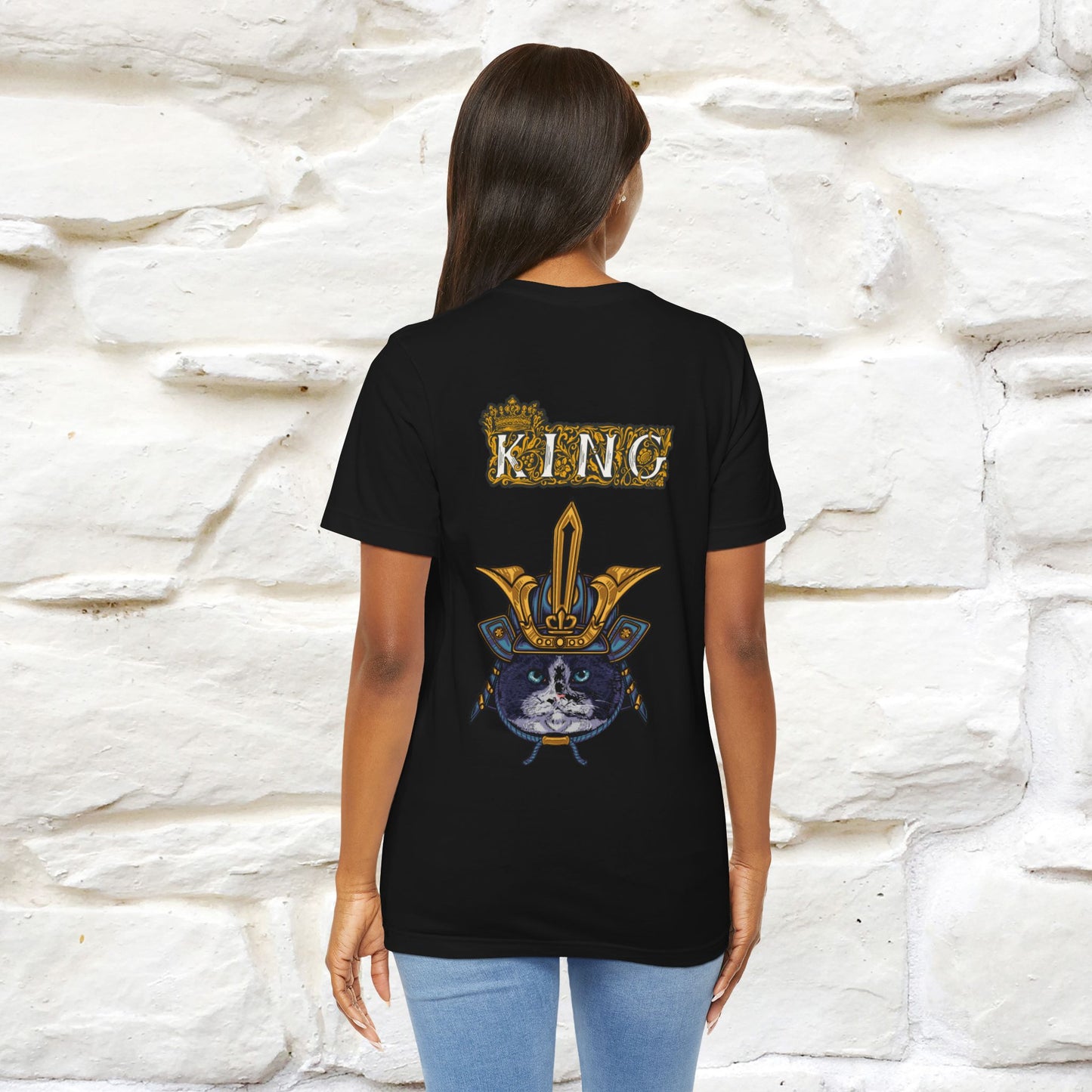 'King Cat: Majestic Cat'' | Front & Back Design | Nunu&Miao Studio - Nunu&Miao Studio