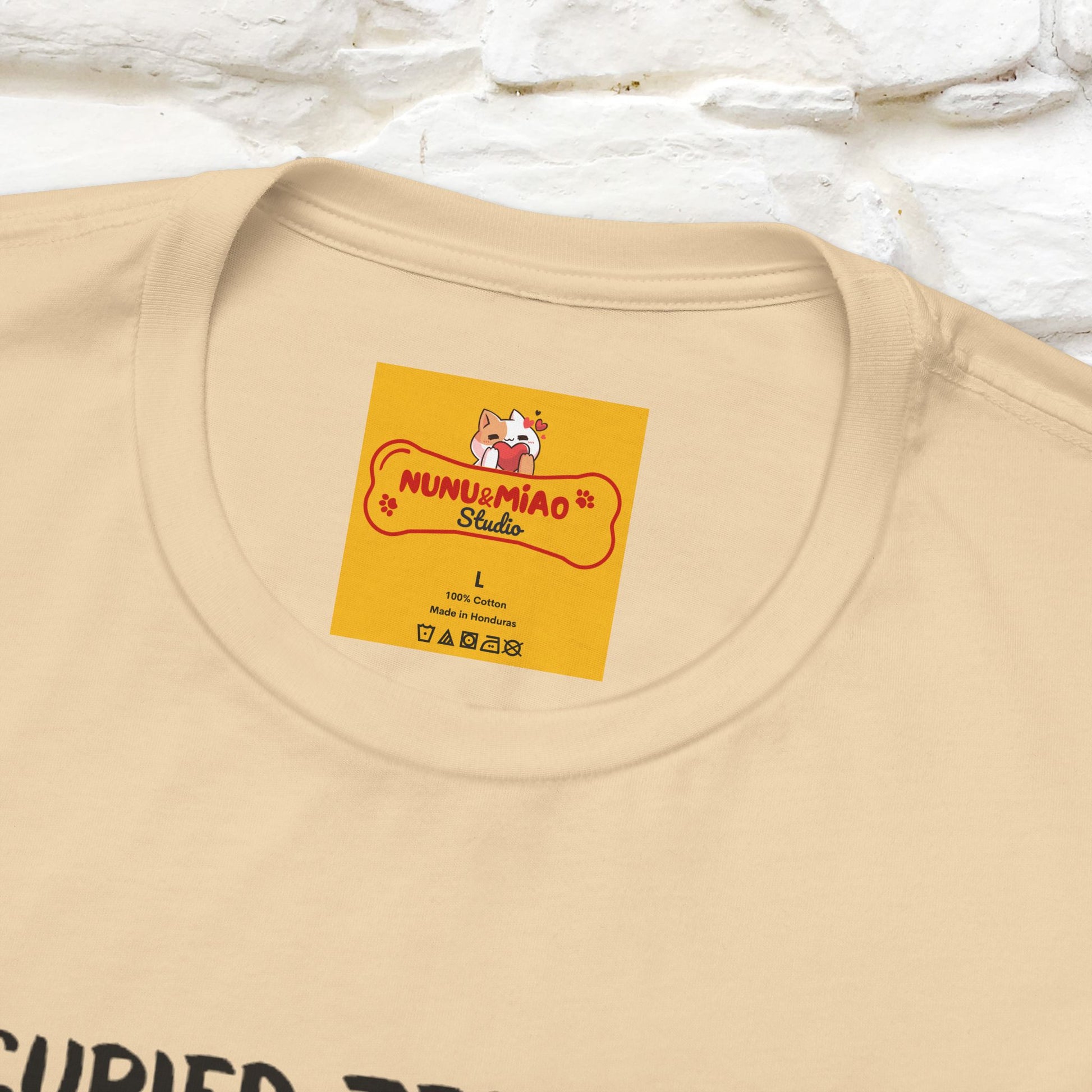 "Occupied territories?  I only occupy sofas. FreePalestine" Cat T-shirt |Nunu&Miao Studio - Nunu&Miao Studio