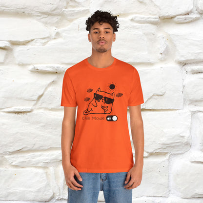 ''Chill Mode on'' Cat T-Shirt | Nunu&Miao Studio
