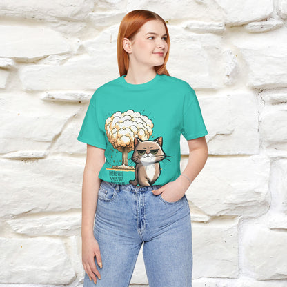 ''The Red Dot Chase'' Funny Cat T-Shirt | Nunu&Miao Studio - Nunu&Miao Studio