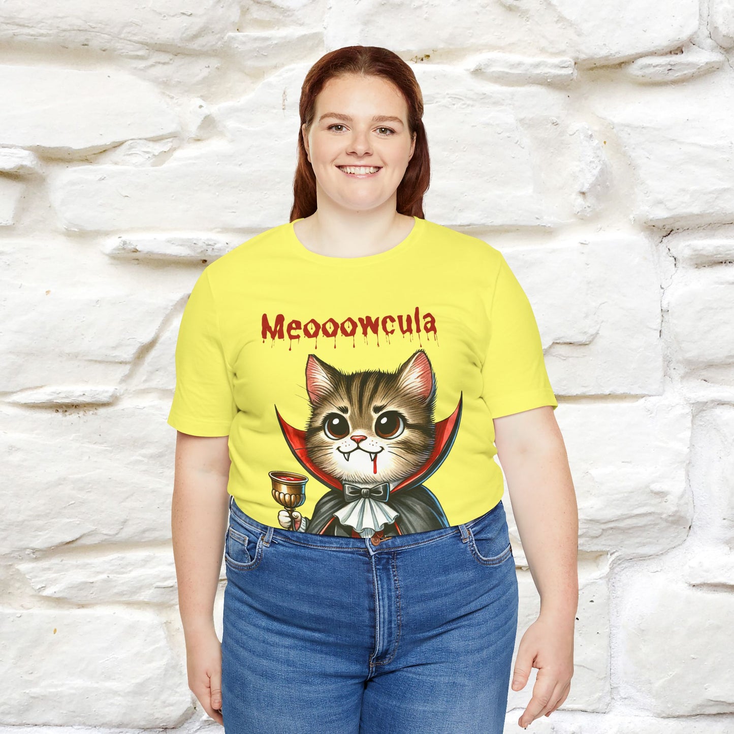 "Meooowcula" Cat T-shirt |Nunu&Miao Studio - Nunu&Miao Studio