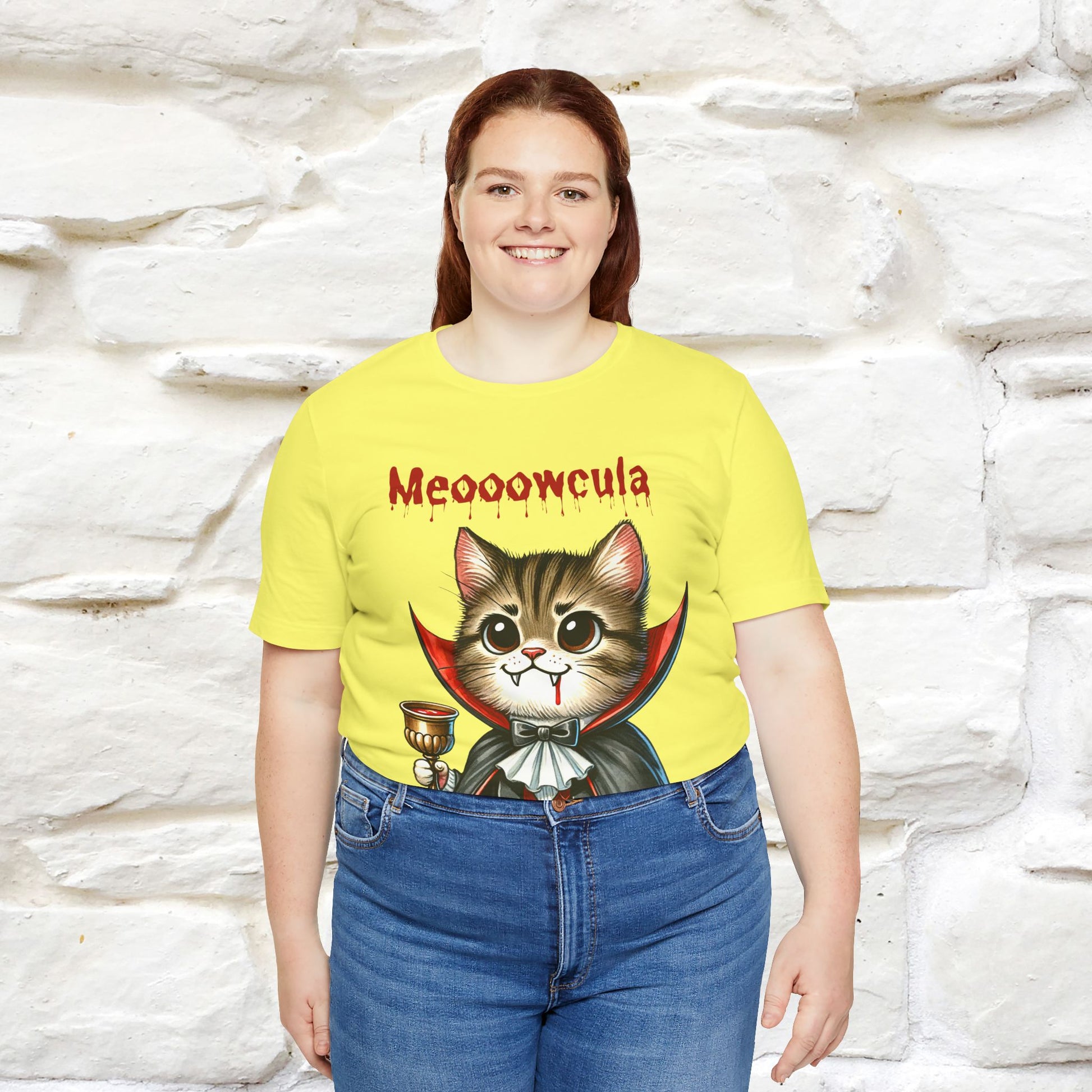 "Meooowcula" Cat T-shirt |Nunu&Miao Studio - Nunu&Miao Studio