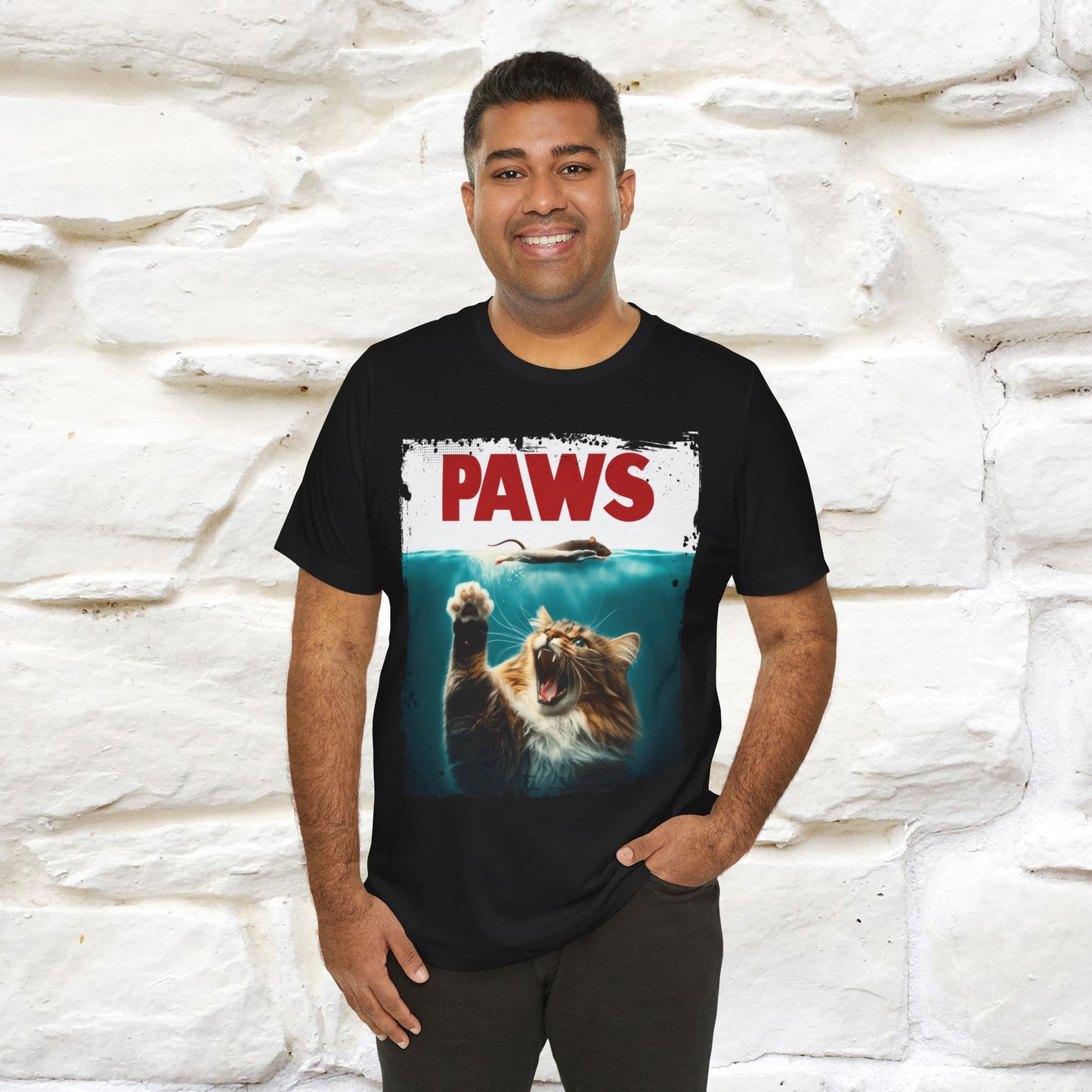 ''Paws'' Cat T-Shirt |  | Nunu&Miao Studio - Nunu&Miao Studio