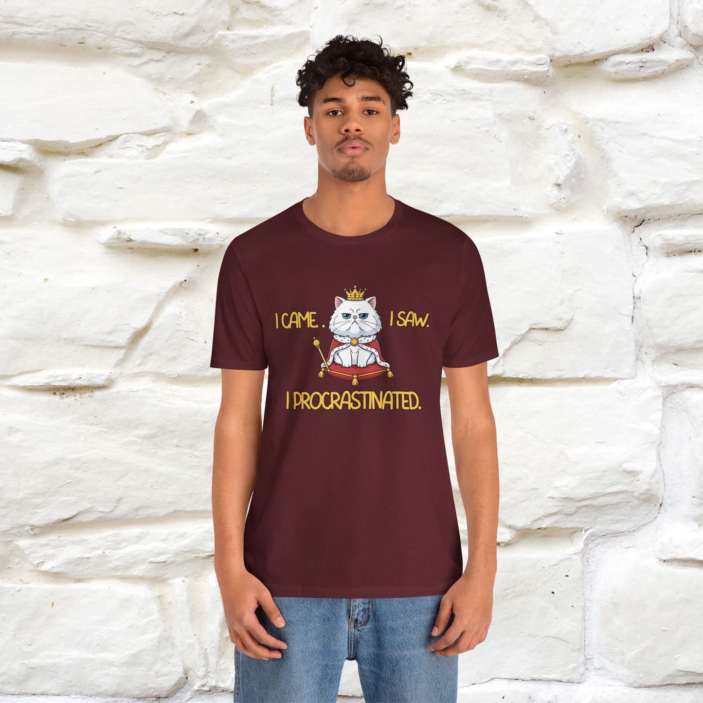 ''I came. I saw. I procrastinated.''| Funny T-Shirt | Nunu&Miao Studio