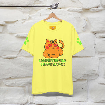 ''I’m Not Single, I Have a Cat'' |Cat Shirt | Nunu&Miao Studio - Nunu&Miao Studio