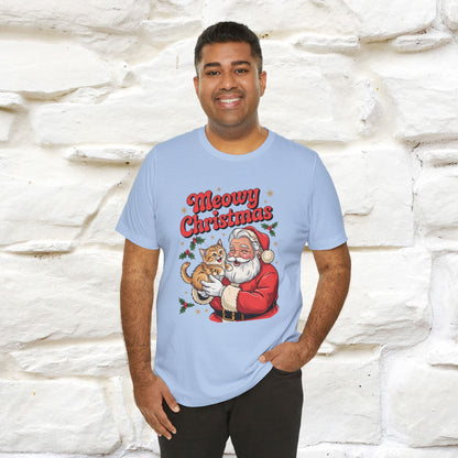 “Meowy Christmas” | Cat T-Shirt | Nunu&Miao Studio