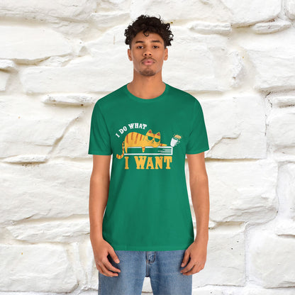 "I Do What I Want" Cat T-Shirt | Nunu & Miao Studio - Nunu&Miao Studio