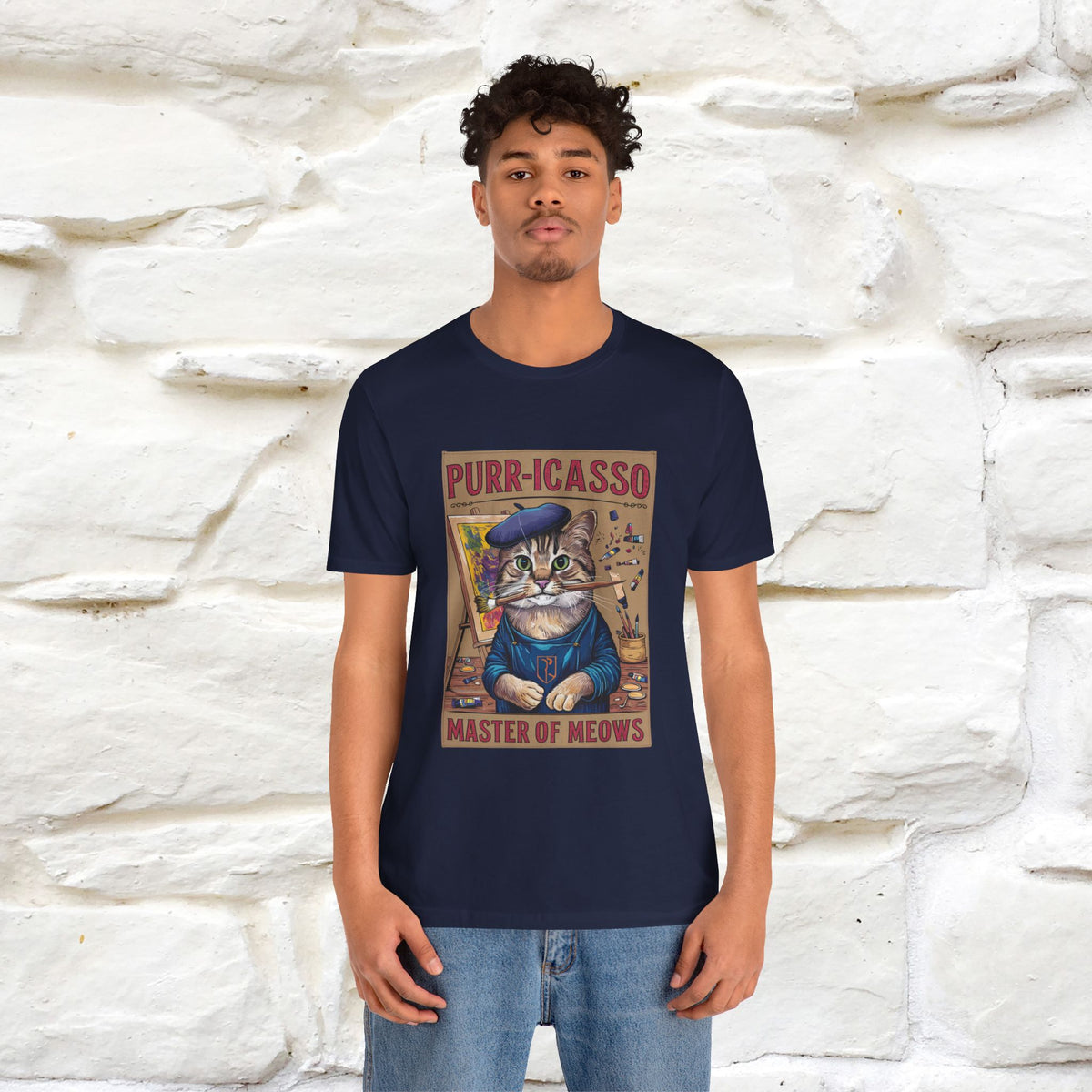 ''Purr-Icasso Masters Of Meows'' | CatT-Shirt | Nunu&Miao Studio