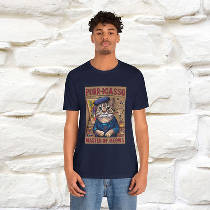 ''Purr-Icasso Masters Of Meows'' | CatT-Shirt | Nunu&Miao Studio
