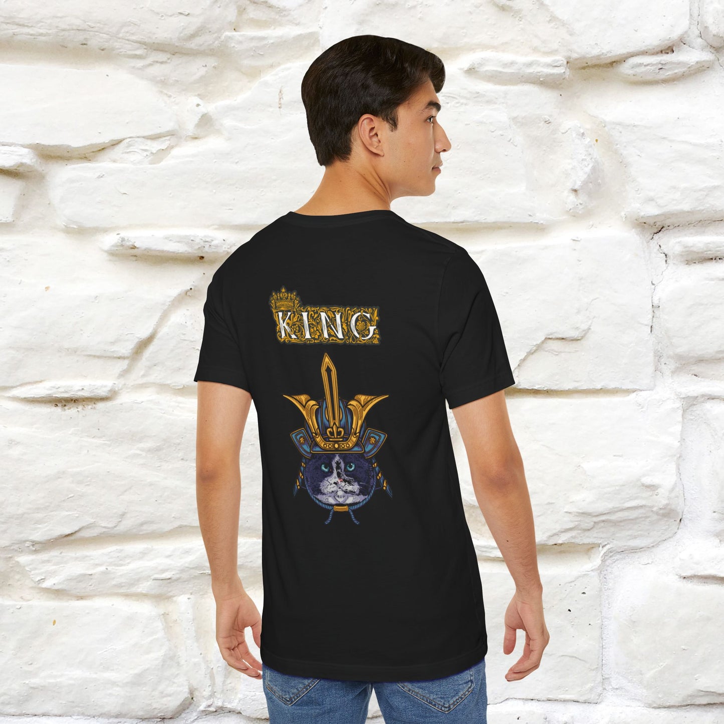 'King Cat: Majestic Cat'' | Front & Back Design | Nunu&Miao Studio - Nunu&Miao Studio