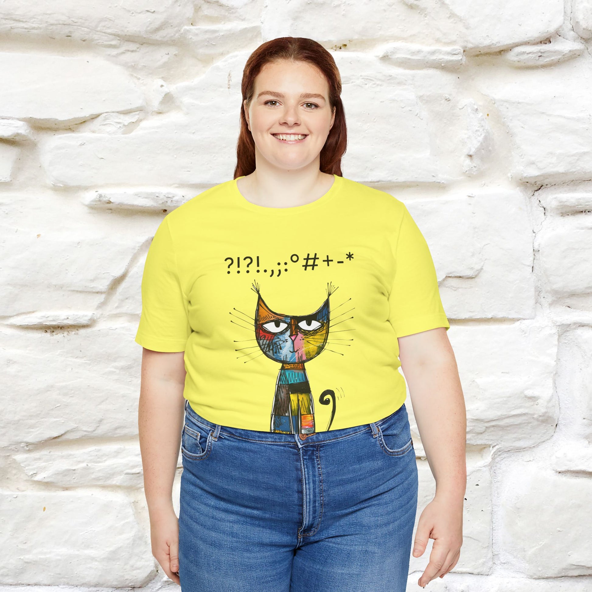 "Enigma" Cat T-shirt |Nunu&Miao Studio - Nunu&Miao Studio