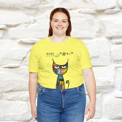 "Enigma" Cat T-shirt |Nunu&Miao Studio - Nunu&Miao Studio