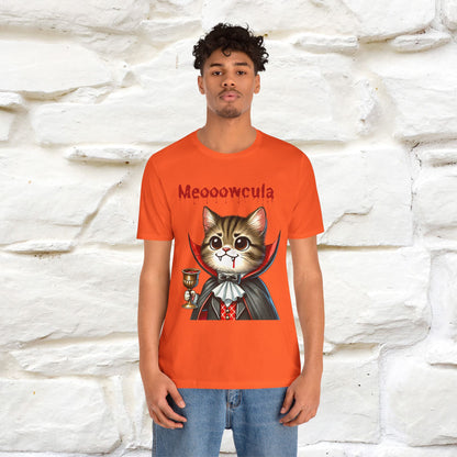 "Meooowcula" Cat T-shirt |Nunu&Miao Studio - Nunu&Miao Studio