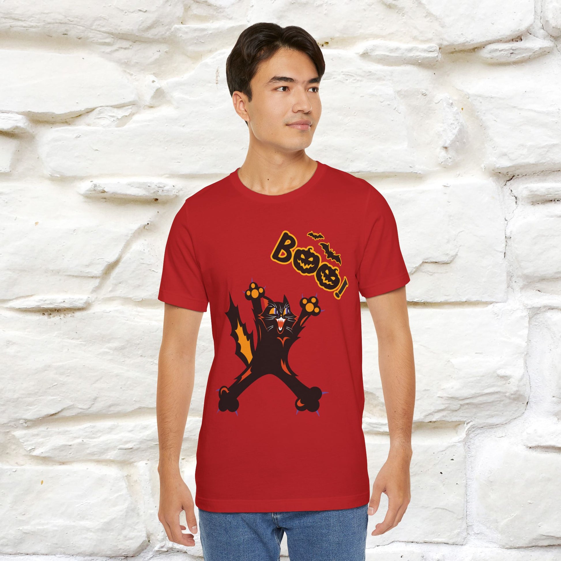 "Boo" Cat  T-shirt |Nunu&Miao Studio - Nunu&Miao Studio