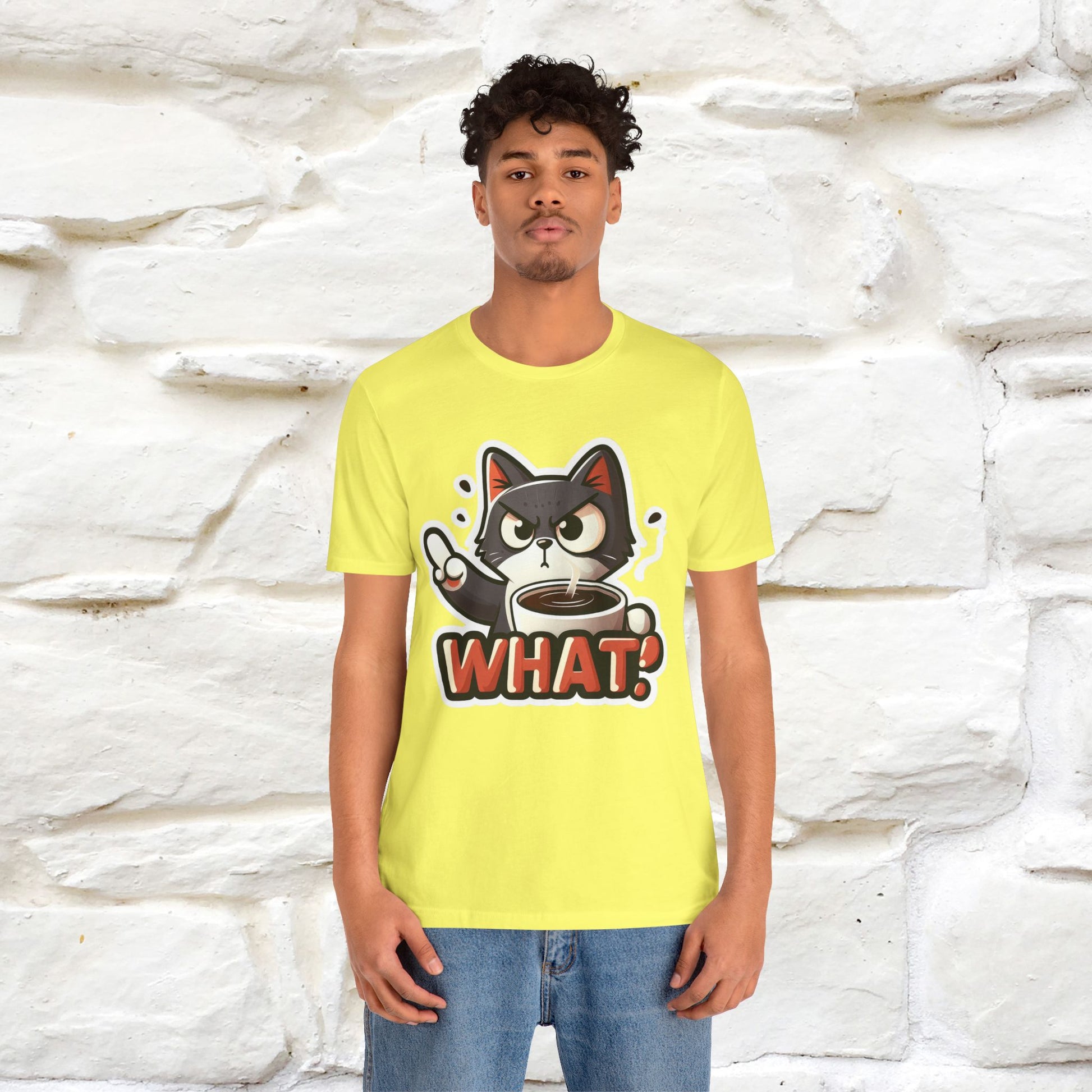 ''What !'' | Cat T-Shirt  | Nunu&Miao Studio - Nunu&Miao Studio