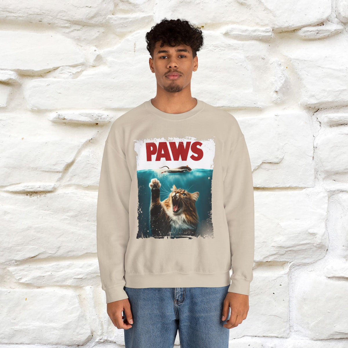 "Paws'' |Cat Sweatshirt | Nunu&Miao Studio