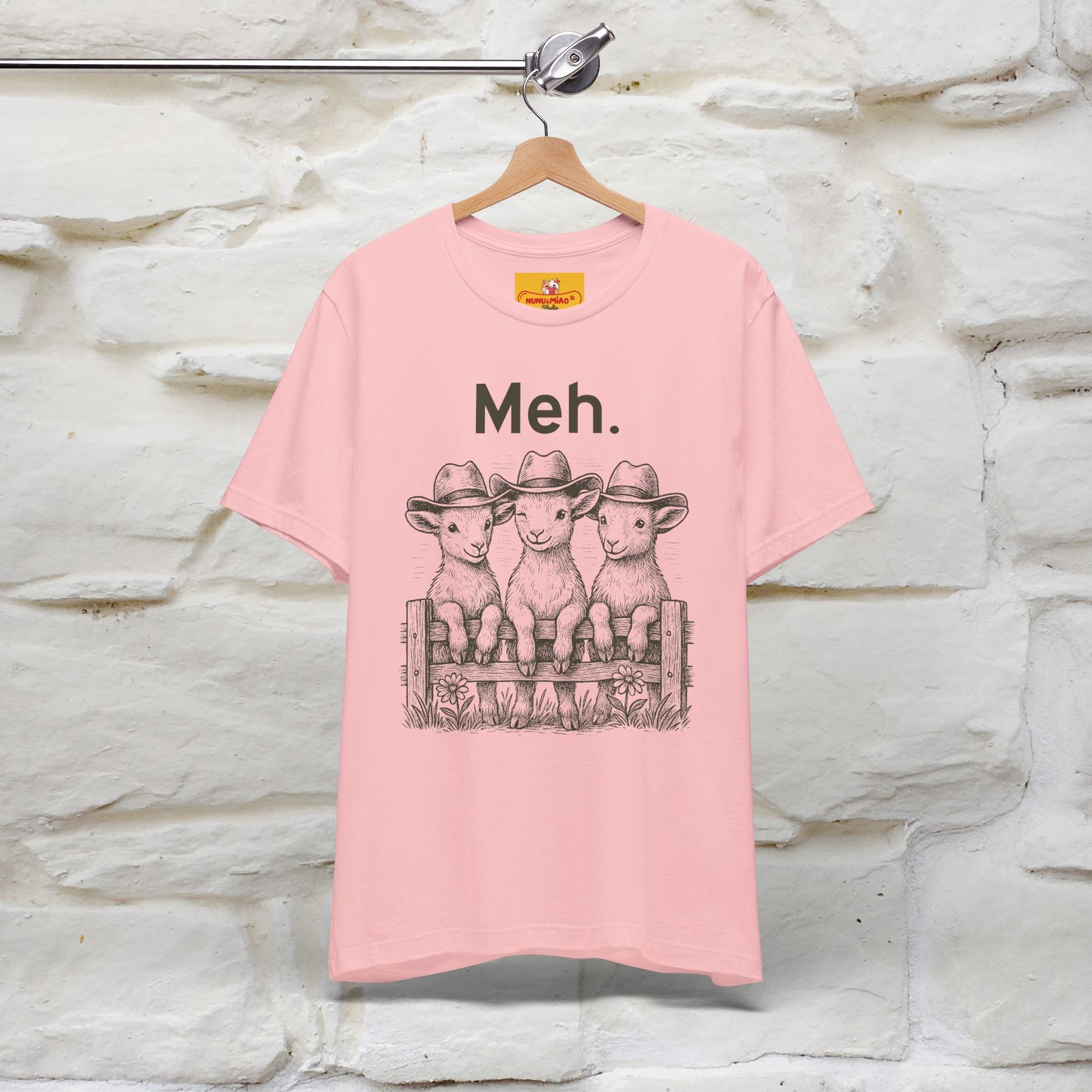 "Meh" Cute T-shirt |Nunu&Miao Studio - Nunu&Miao Studio