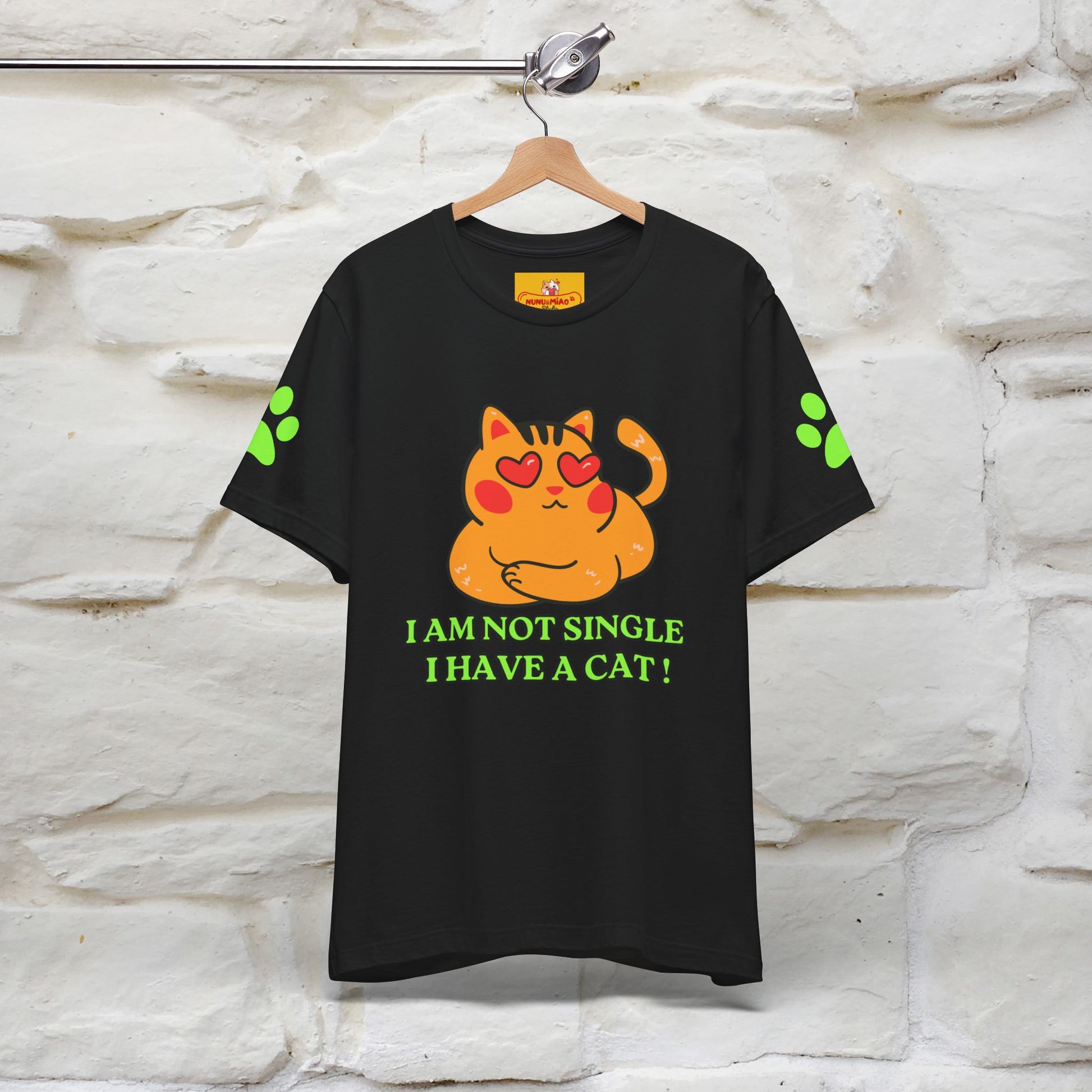 ''I’m Not Single, I Have a Cat'' |Cat Shirt | Nunu&Miao Studio - Nunu&Miao Studio