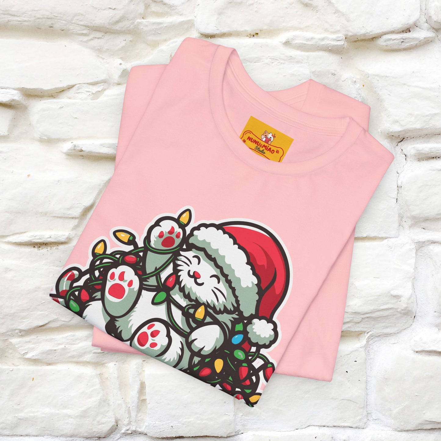 “Purr-Fectly Naughty” | Cat T-Shirt | Nunu&Miao Studio