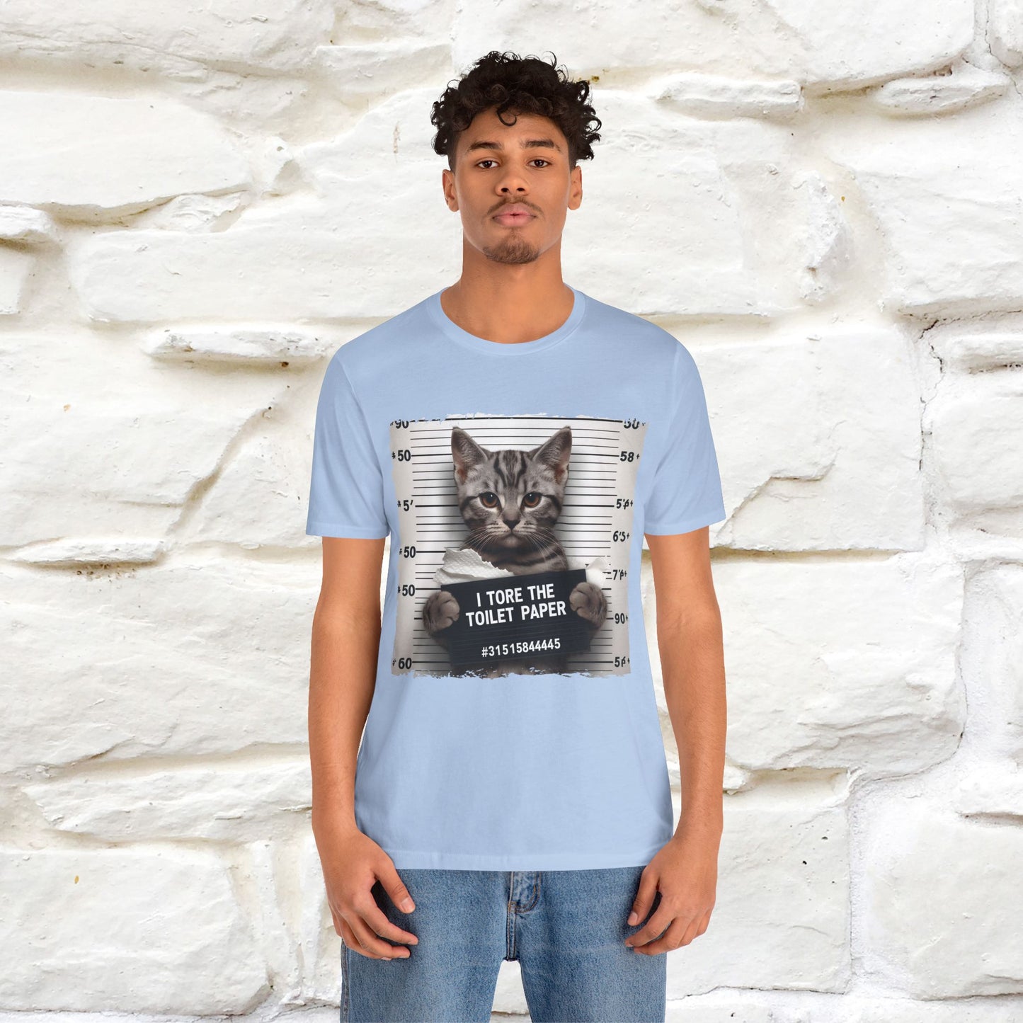 ''I Tore The Toilet Paper'' | Funny Cat T-Shirt | Nunu&Miao Studio - Nunu&Miao Studio