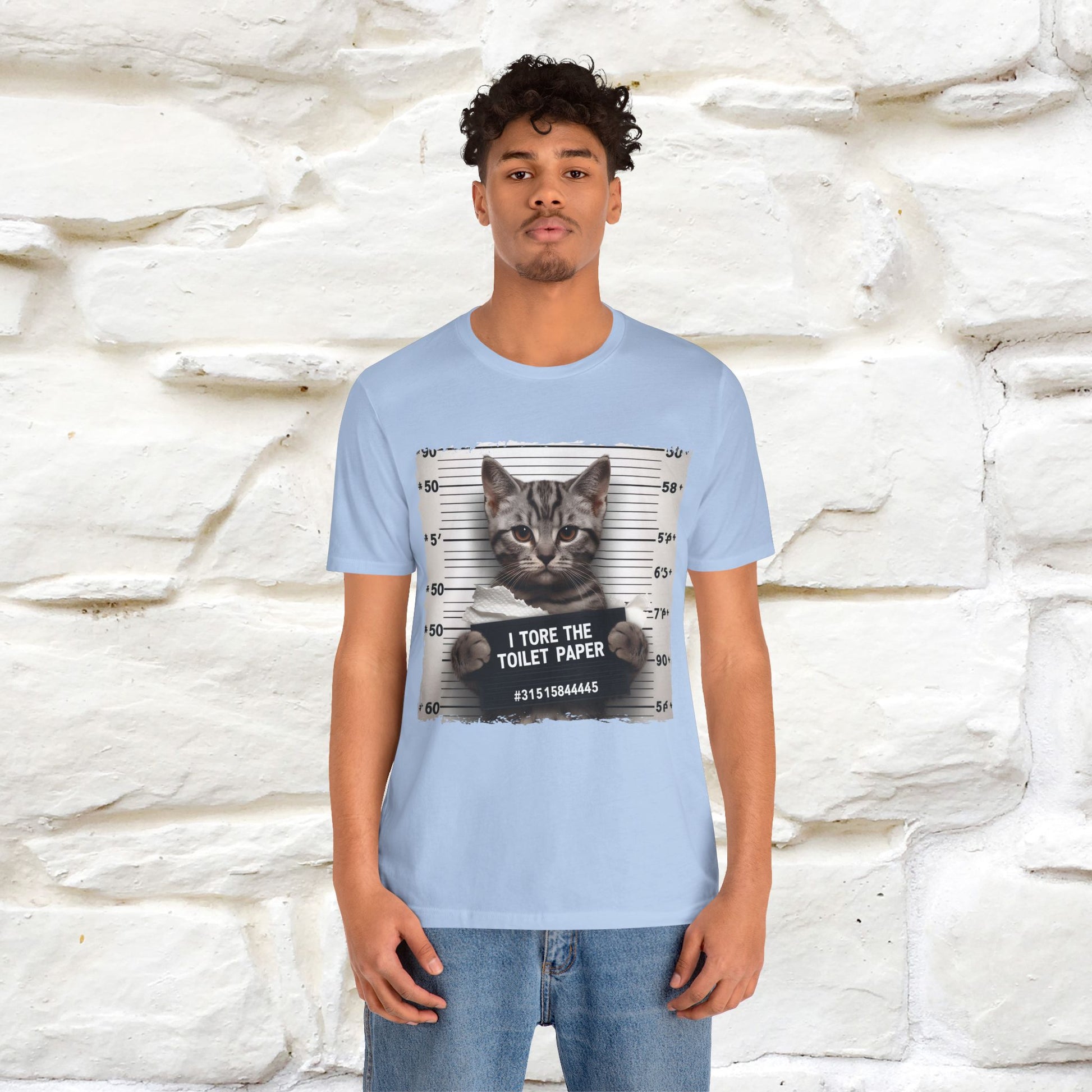 ''I Tore The Toilet Paper'' | Funny Cat T-Shirt | Nunu&Miao Studio - Nunu&Miao Studio
