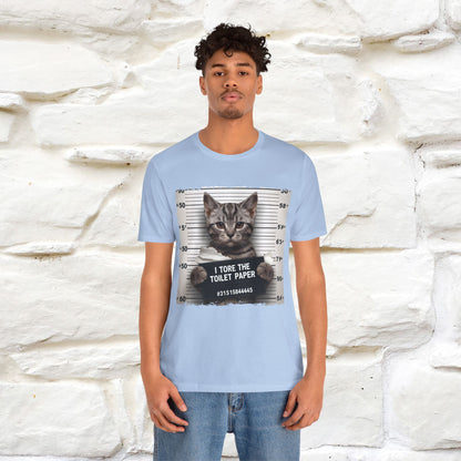 ''I Tore The Toilet Paper'' | Funny Cat T-Shirt | Nunu&Miao Studio - Nunu&Miao Studio