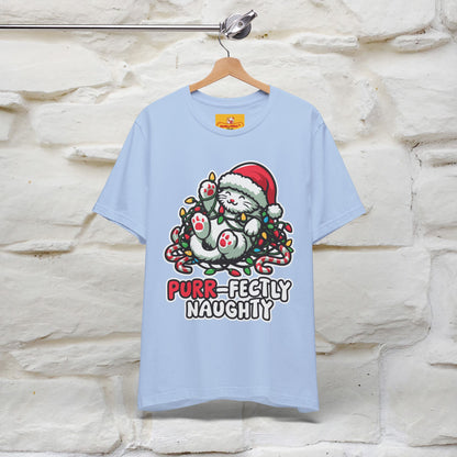 “Purr-Fectly Naughty” | Cat T-Shirt | Nunu&Miao Studio