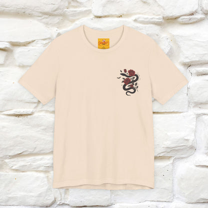 "The Rose and The Snake " Halloween T-shirt |Nunu&Miao Studio - Nunu&Miao Studio