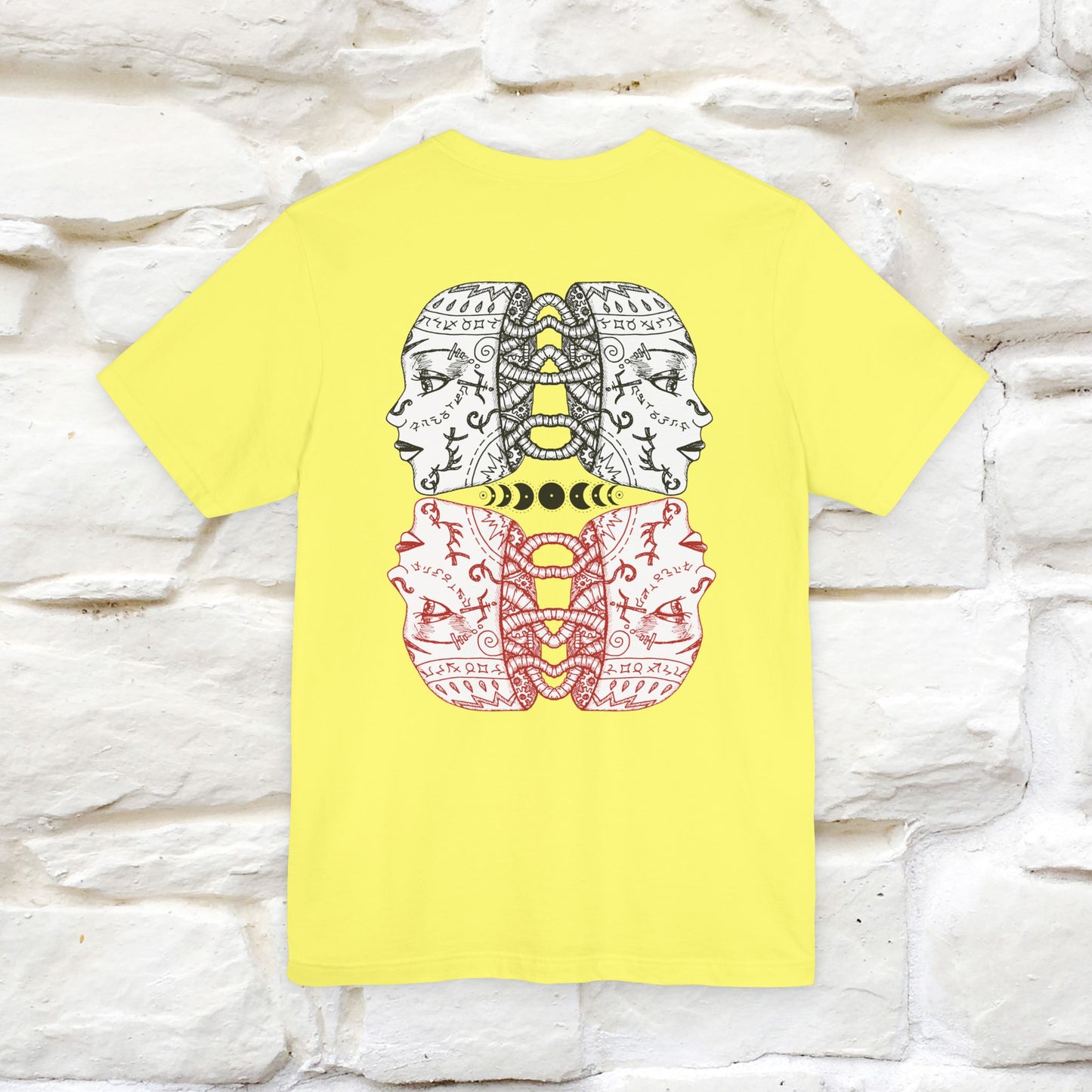 ''Illusion'' Cat T-Shirt Front and Back Design | Nunu&Miao Studio - Nunu&Miao Studio
