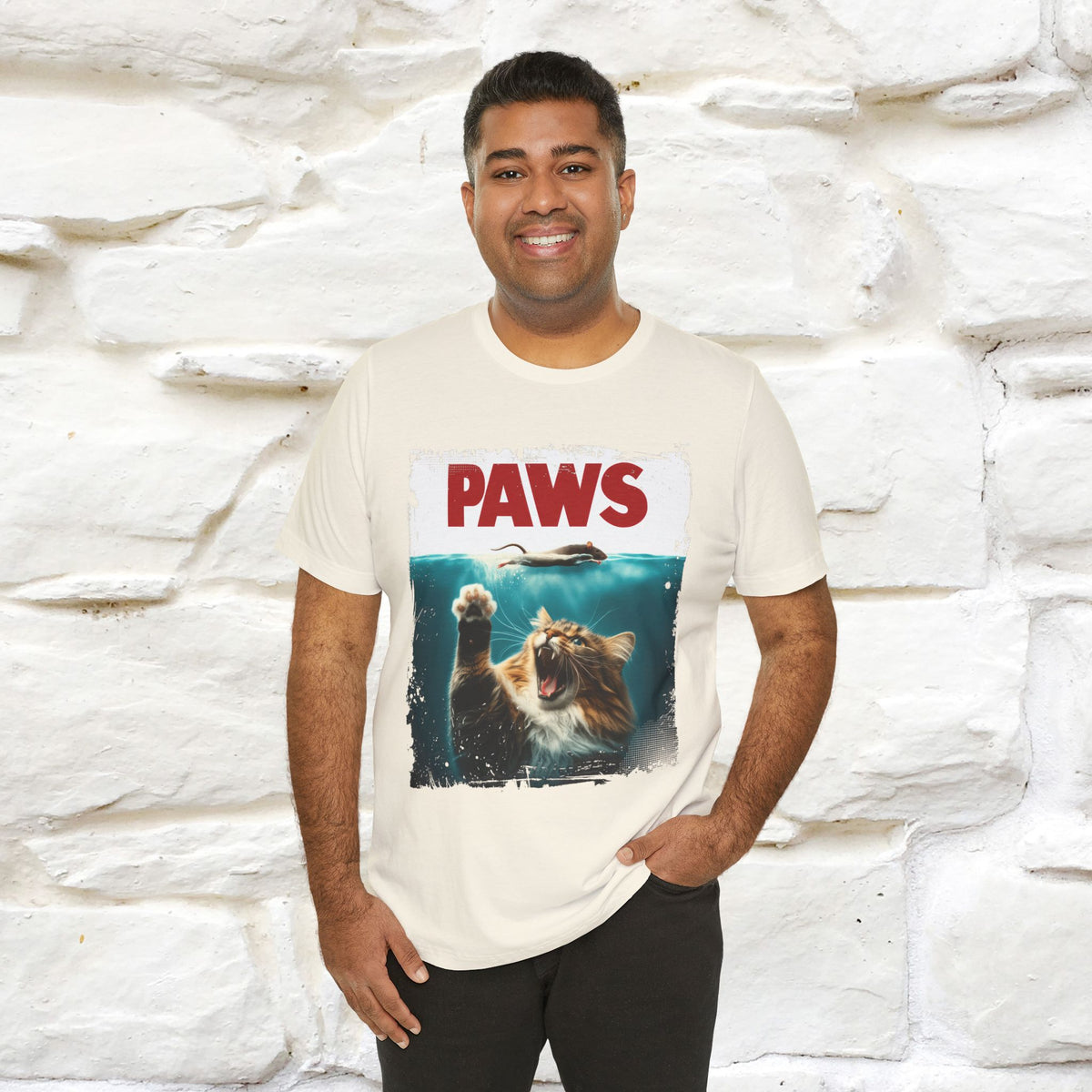 ''Paws'' Cat T-Shirt |  | Nunu&Miao Studio