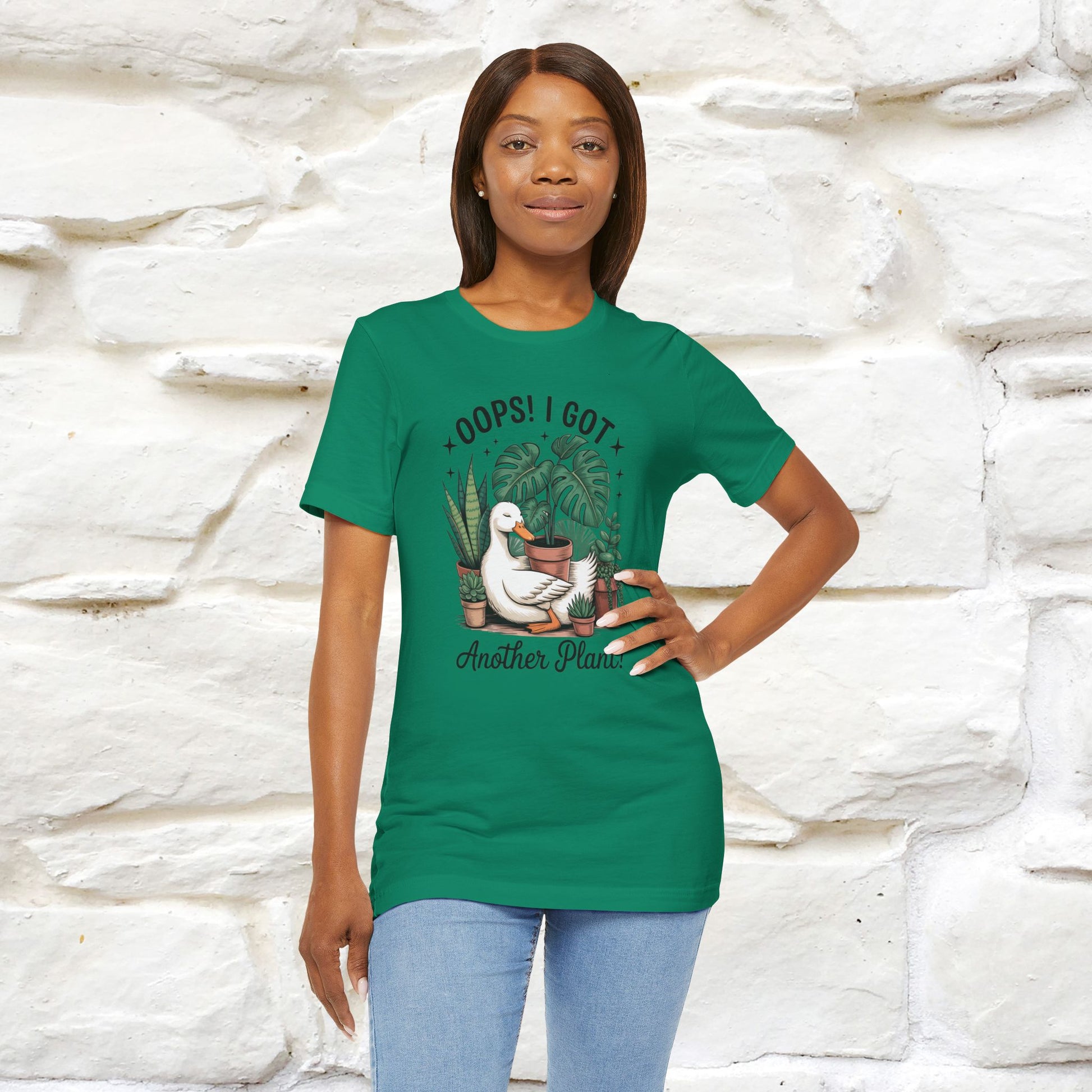 "Oops! I Got Another Plant" Plant T-shirt |Nunu&Miao Studio - Nunu&Miao Studio