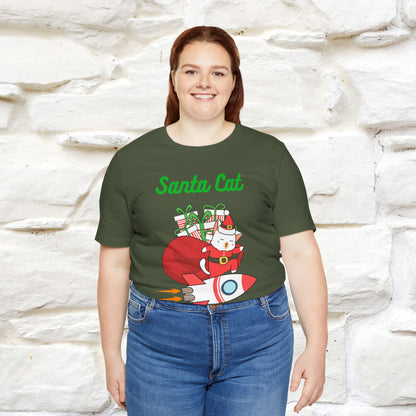 "Funny Santa Cat..." | Cat T-Shirt | Nunu&Miao Studio