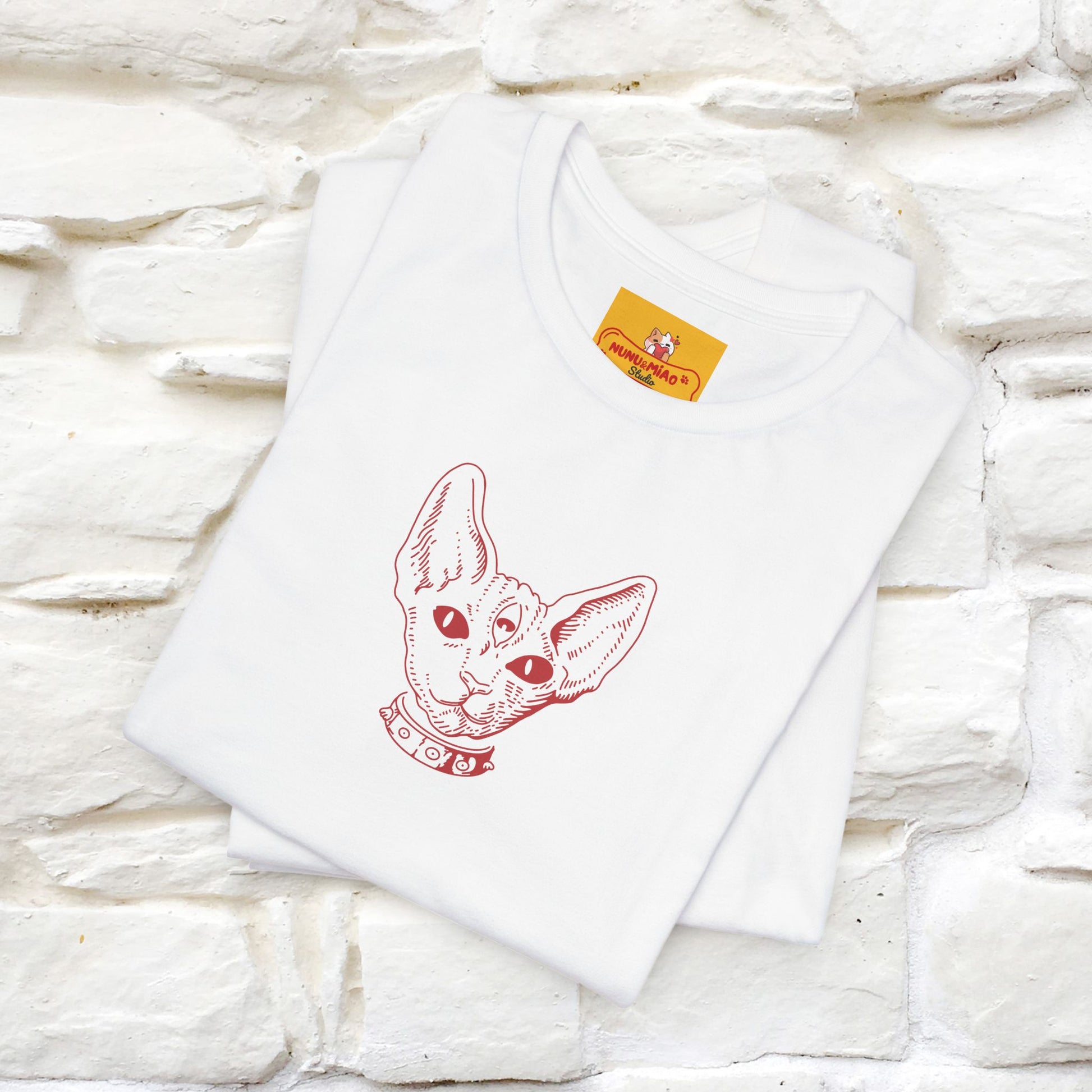 ''Illusion'' Cat T-Shirt Front and Back Design | Nunu&Miao Studio - Nunu&Miao Studio