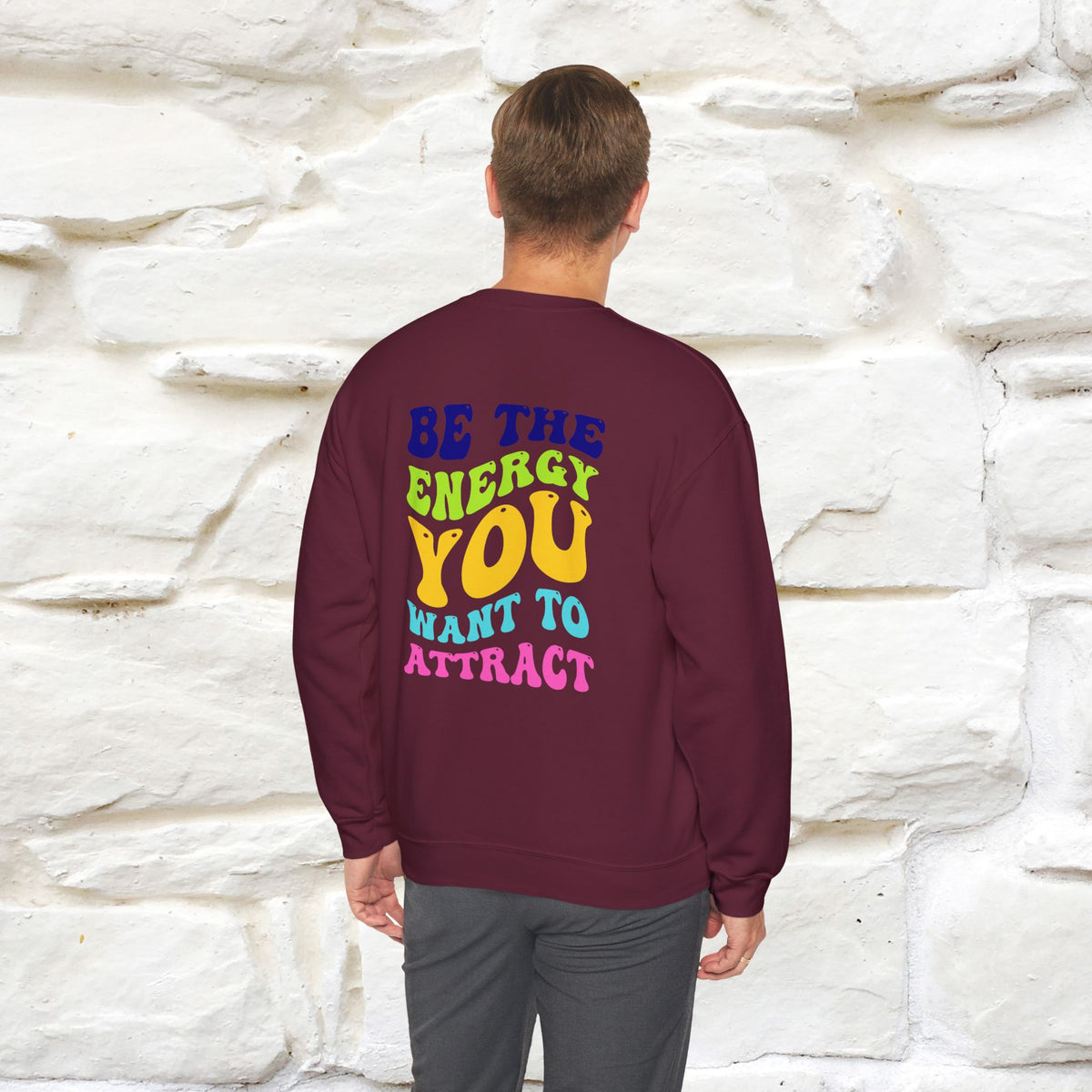 "Be The Energy ...'' |Cat Sweatshirt | Nunu&Miao Studio