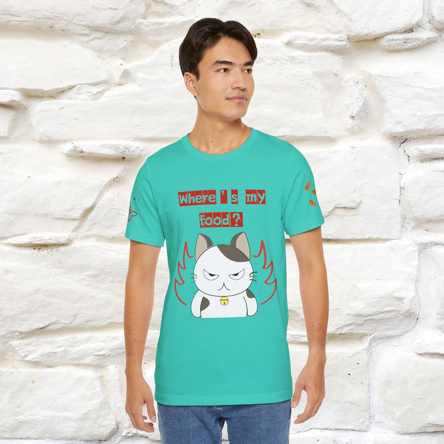 ''Where Is My ....?"  Cat T-shirt| Nunu&Miao Studio - Nunu&Miao Studio