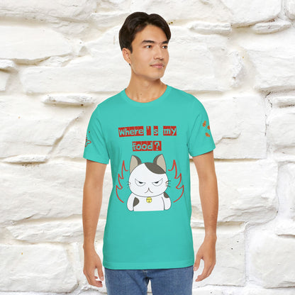 ''Where Is My ....?"  Cat T-shirt| Nunu&Miao Studio - Nunu&Miao Studio