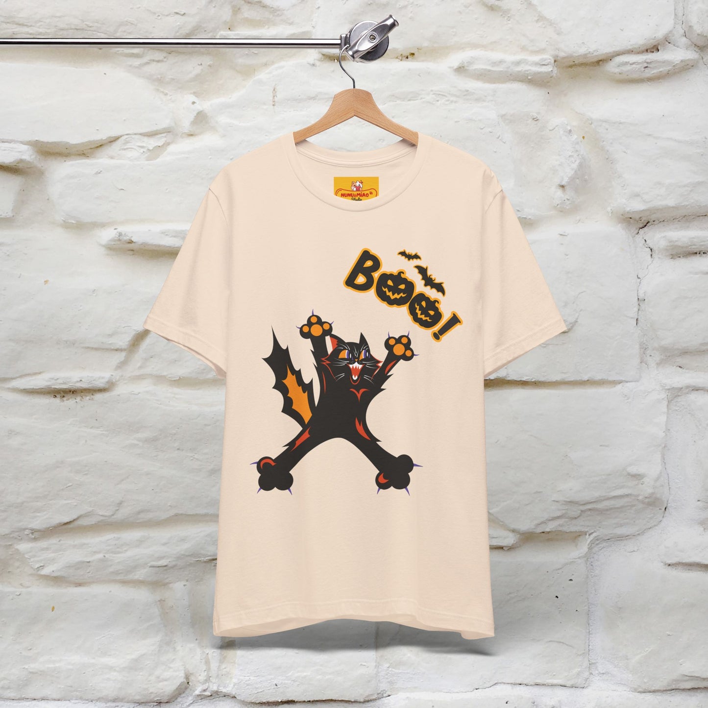 "Boo" Cat  T-shirt |Nunu&Miao Studio - Nunu&Miao Studio