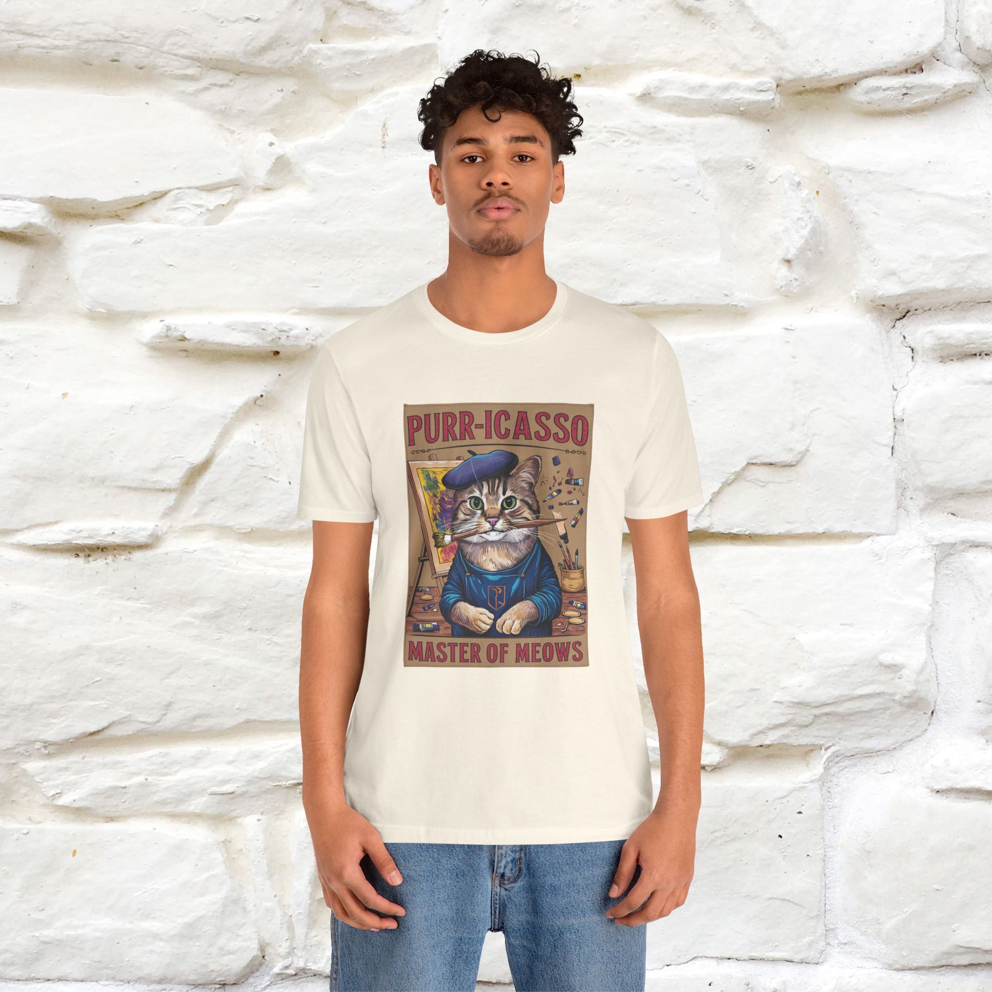 ''Purr-Icasso Masters Of Meows'' | CatT-Shirt | Nunu&Miao Studio - Nunu&Miao Studio