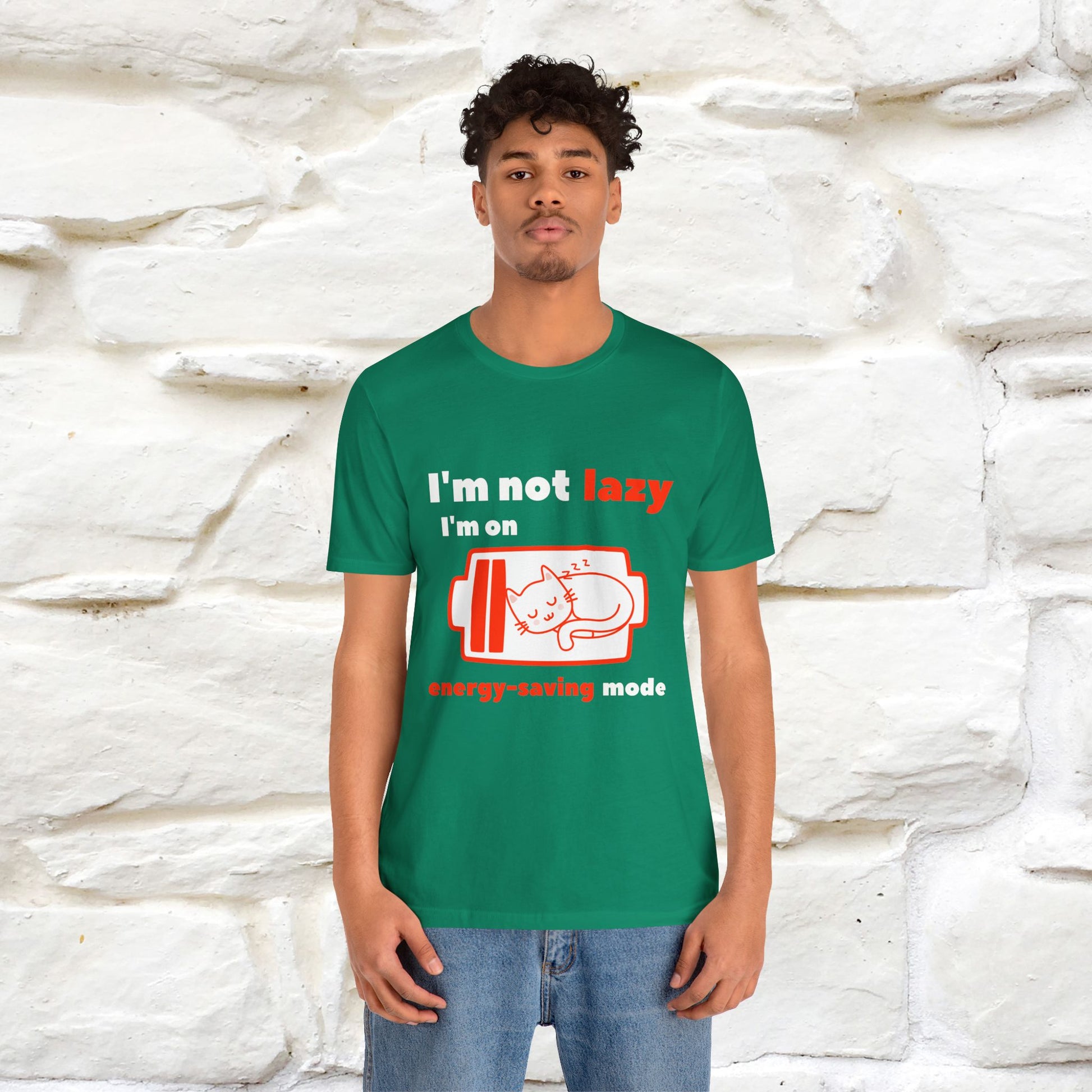 ''I am Not Lazy...'' Cat T-Shirt | Nunu&Miao Studio - Nunu&Miao Studio