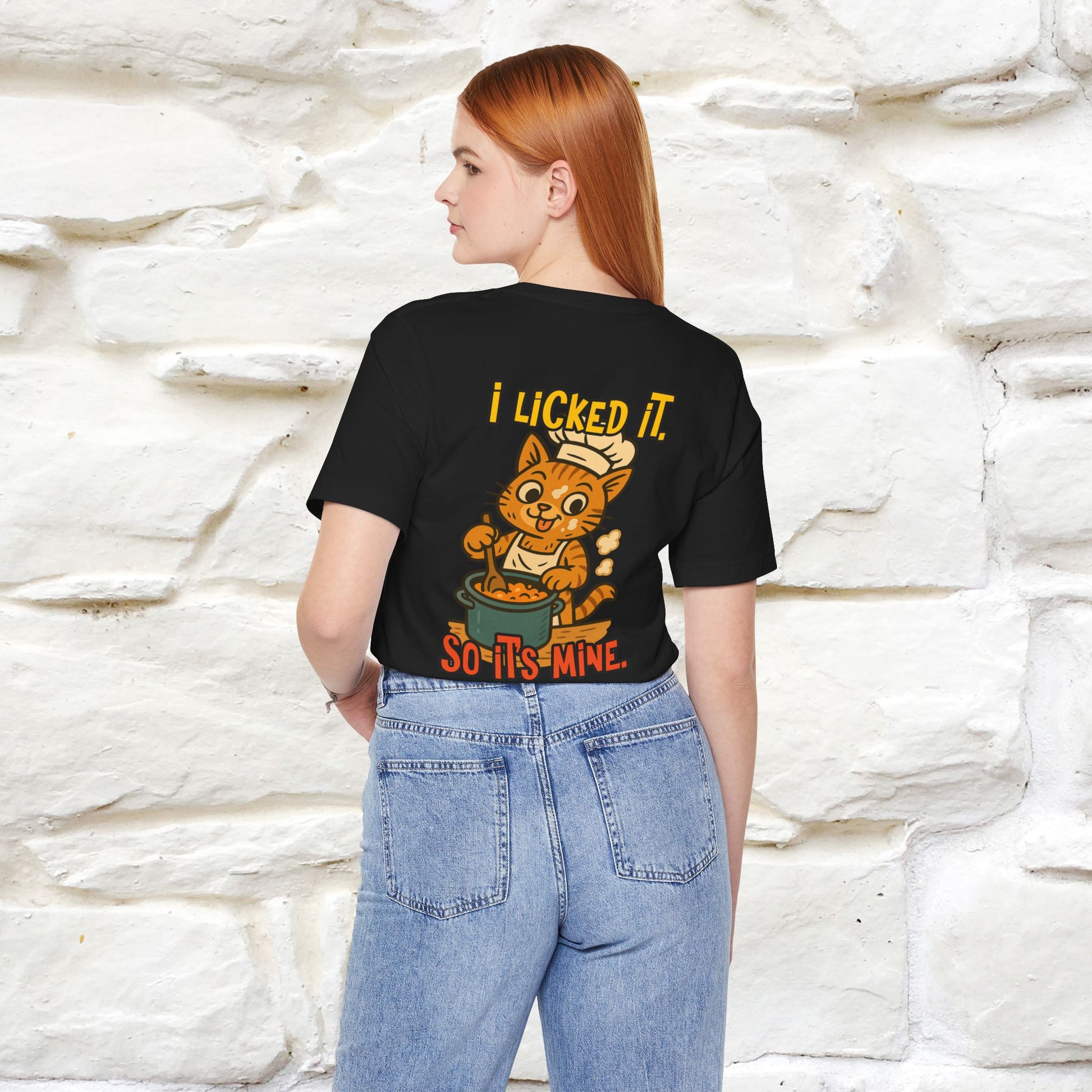 "I Licked It. It's Mine  " |Cat T-Shirt | Nunu&Miao Studio - Nunu&Miao Studio