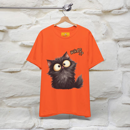 ''What ?'' | Cat T-Shirt  | Nunu&Miao Studio - Nunu&Miao Studio