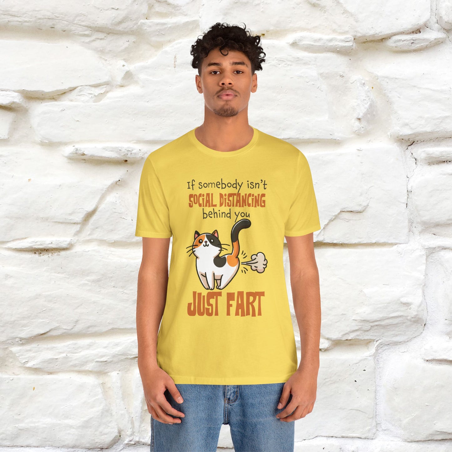 ''If Somebody Isn't Socila Distancing ...'' | Cat T-Shirt  | Nunu&Miao Studio - Nunu&Miao Studio