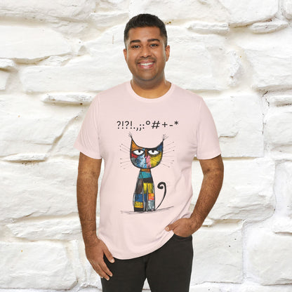 "Enigma" Cat T-shirt |Nunu&Miao Studio - Nunu&Miao Studio