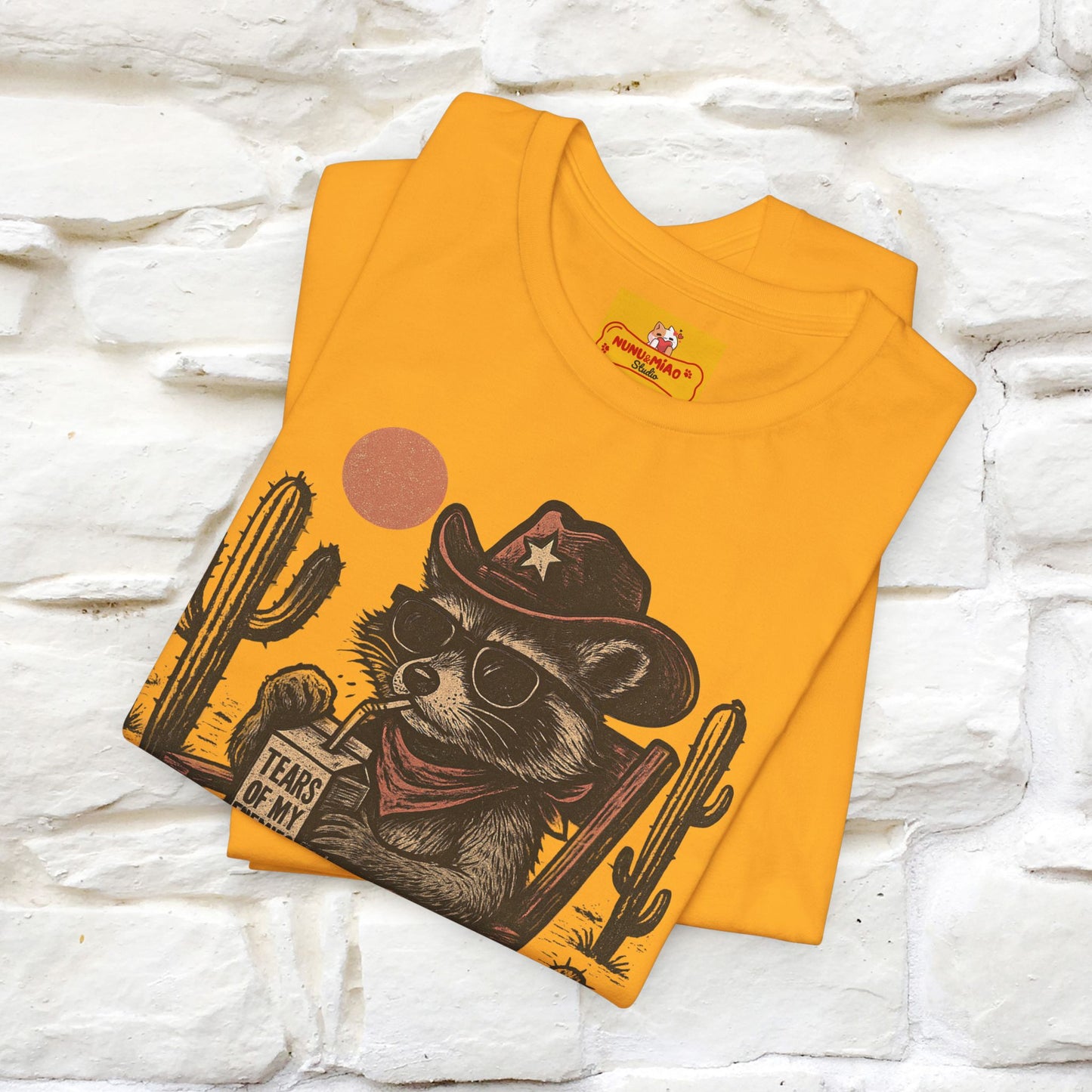 "Tears Of My Enemies" Cat T-shirt |Nunu&Miao Studio - Nunu&Miao Studio